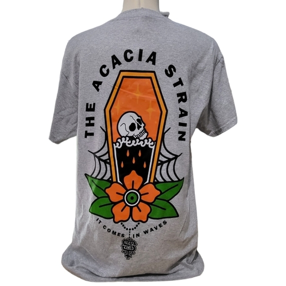 The Acacia Strain Unisex Band Tour Shirt Size Med NWOT - Picture 3 of 8
